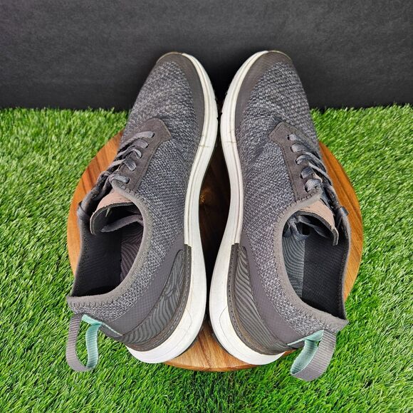 True Linkswear WanderLux Men’s Gray Knit Spikeless Golf Shoes Size 14